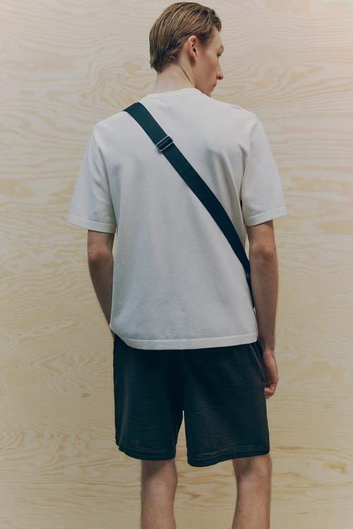 Regular fit woven shorts - dark blue