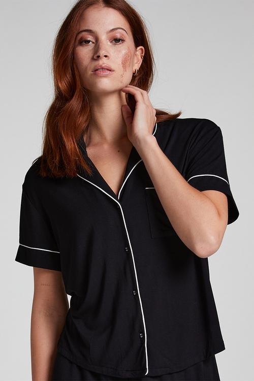 Jacket ss jersey essential - black