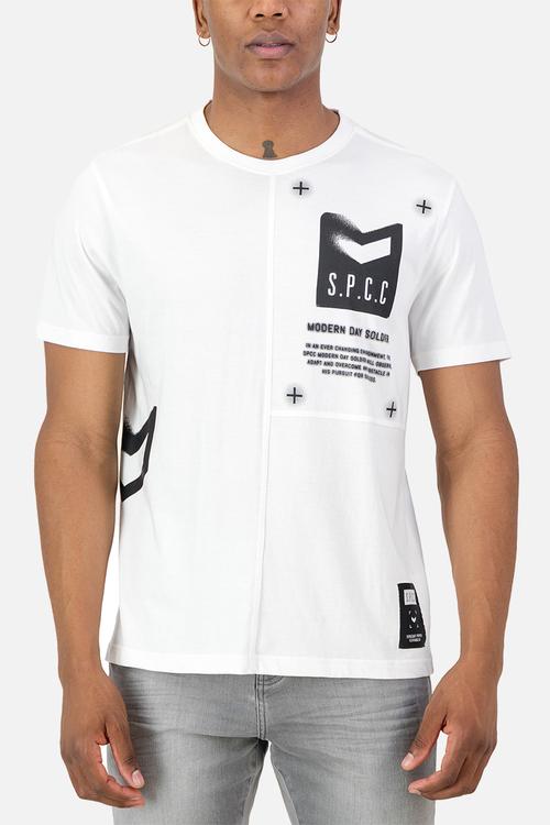 Judd Tee  - Regular Fit Fashion Tees Optical White