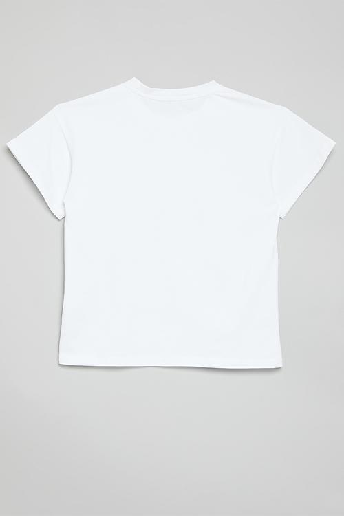 Dino graphic tee - white