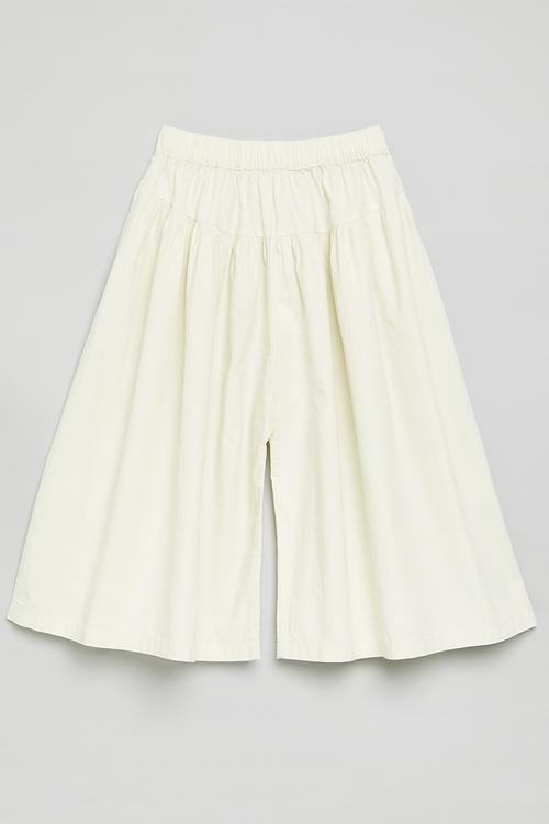 Elasticated palazzo pants - off white