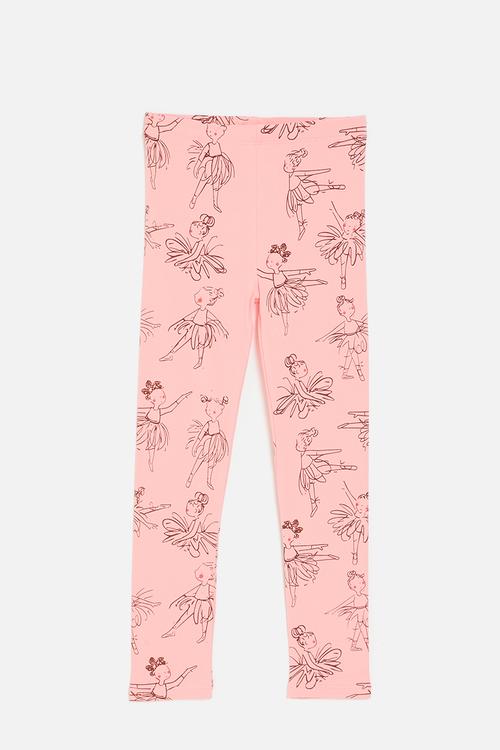Flared leggings - pink ballerina