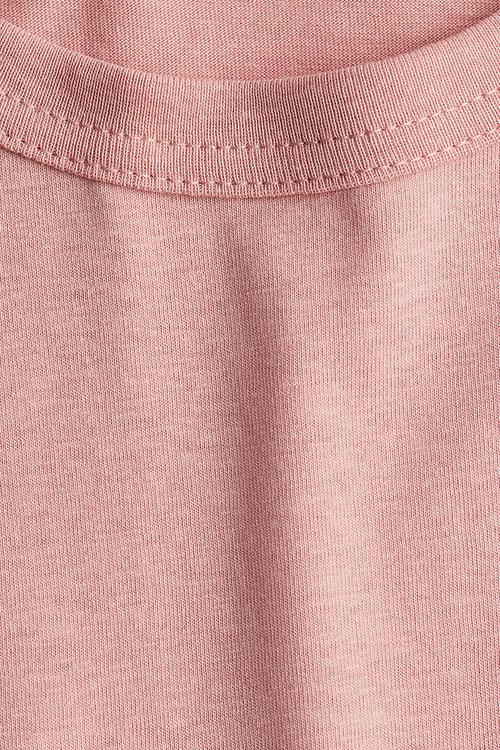 Print-motif T-shirt - dusty pink/l'amour