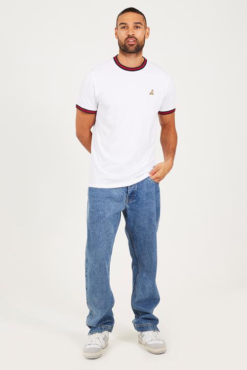 Crew Neck T-shirt  - Optic White