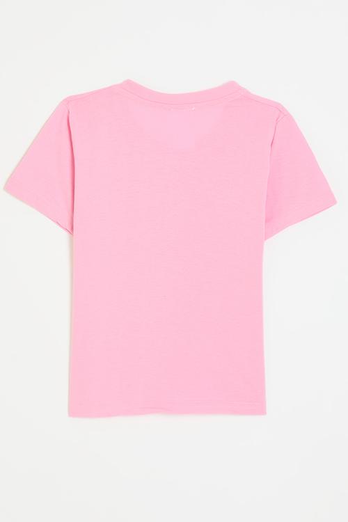 Floral tee - pink