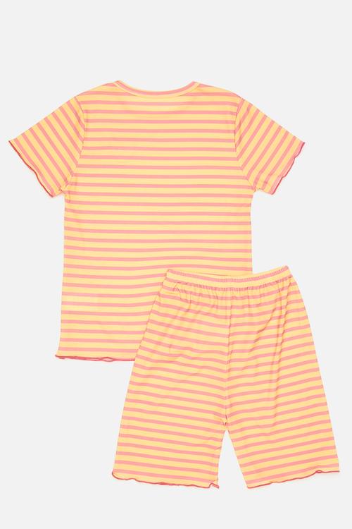 Striped pj set - multi