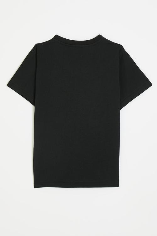 Printed tee - black