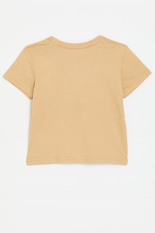 Graphic tee - brown