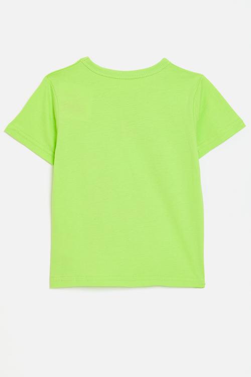 Dino print tee - green