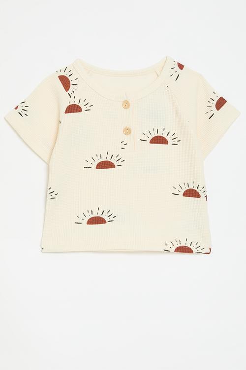 Henley tee - neutral