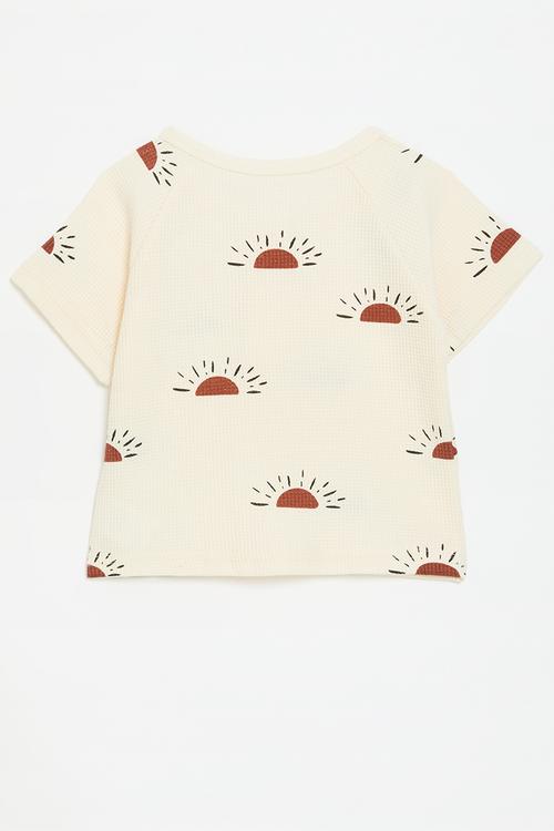Henley tee - neutral