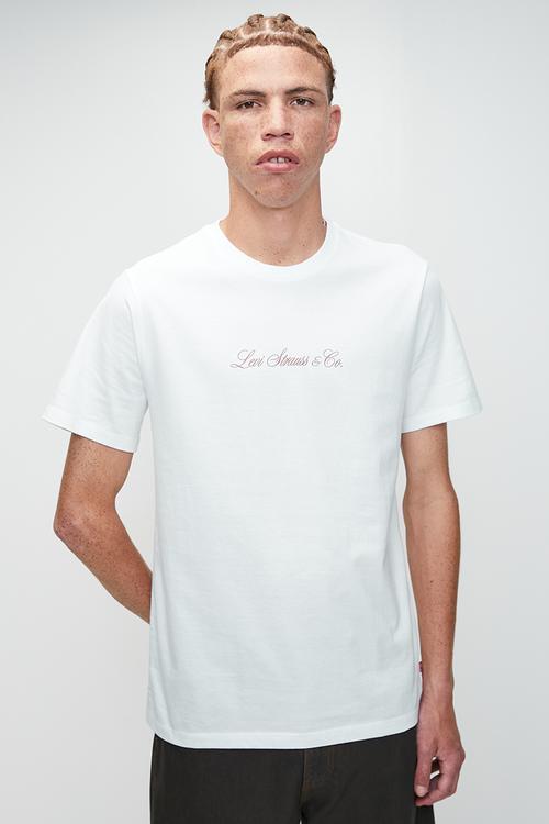 Graphic Crewneck Tee - Ssnl Bw Bright White+ Graphic