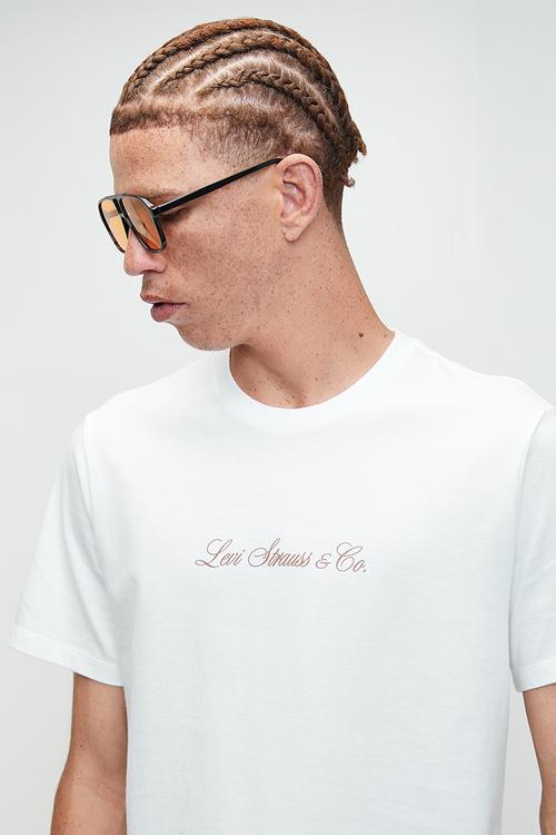 Graphic Crewneck Tee - Ssnl Bw Bright White+ Graphic