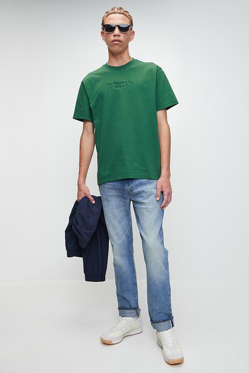 Vintage Fit Graphic Tee - Archival 2Hp Tee 1 Dark Green Graphic