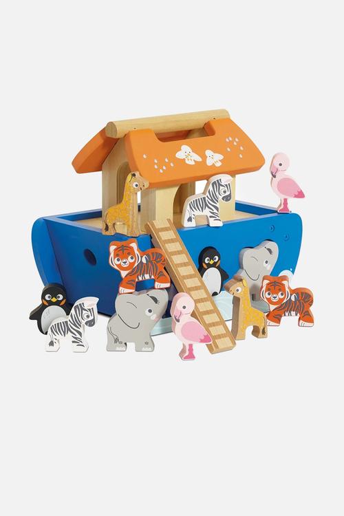 Noah's Ark & Animals Shape Sorter - multi