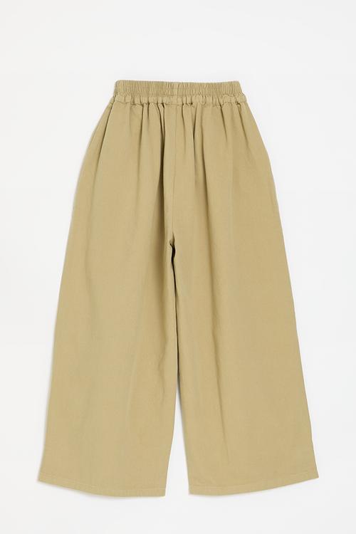 Straight leg pants - khaki