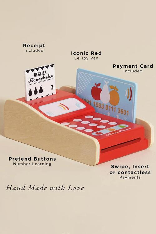 Wooden Shop Card Machine - multi