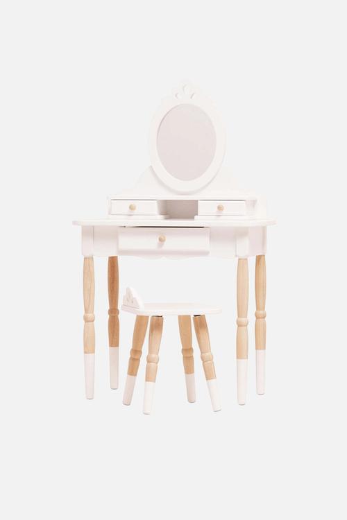Dressing-up Vanity Table & Stool  - blush