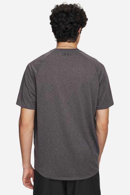 UA Tech 2.0 SS Tee - Carbon Heather & Black