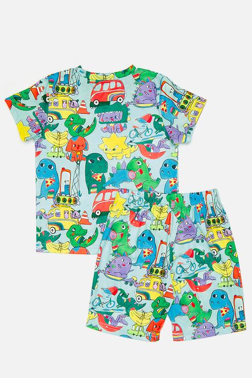 Printed pj set  - multi