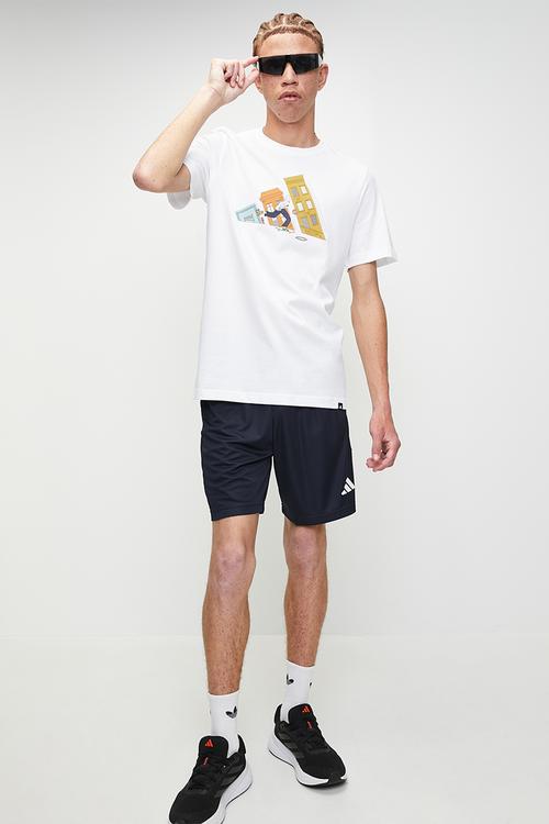 Doodle Skate Tee - White