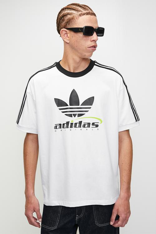 Trefoil Y2l Logo Tee - White