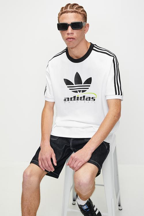Trefoil Y2l Logo Tee - White