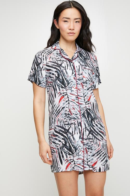 Jockey ladies sleepshirt - shadow palms