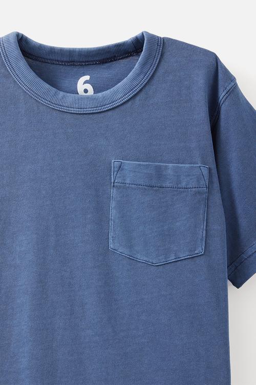 The essential short sleeve tee - deep dive wash