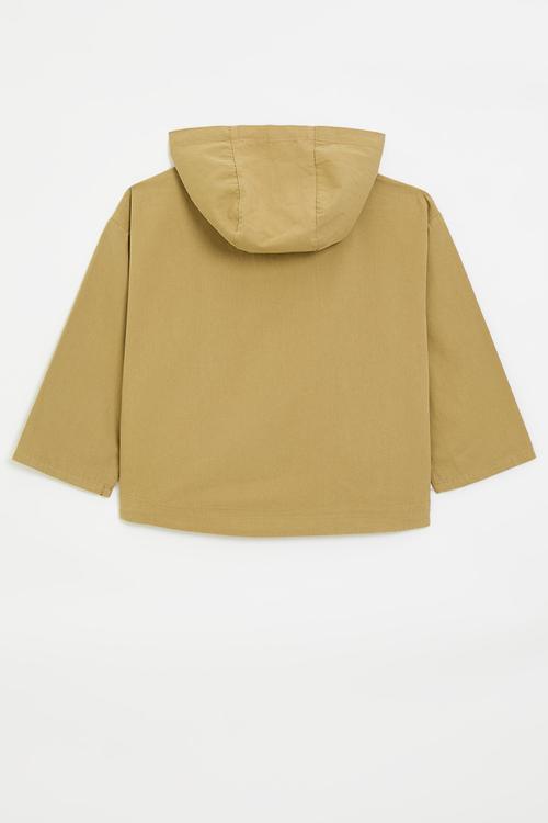 Hooded jacket - tan