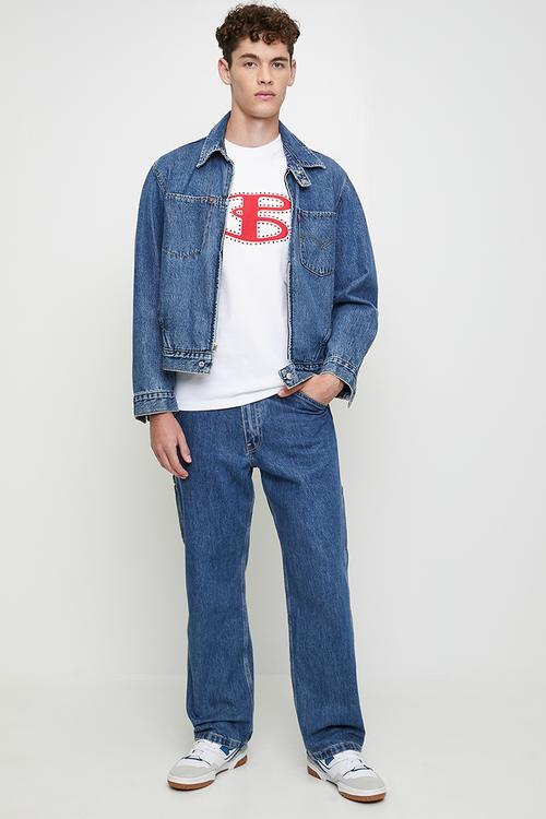 B Bling Tee Shirt - White