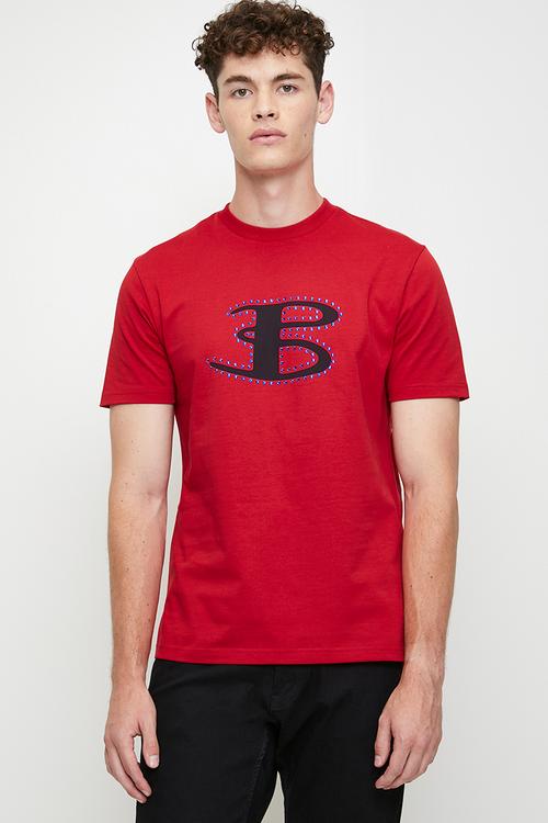B Bling Tee Shirt - Red