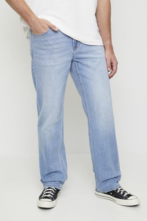 Loose Straight Jean - River Blue