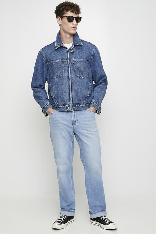 Loose Straight Jean - River Blue