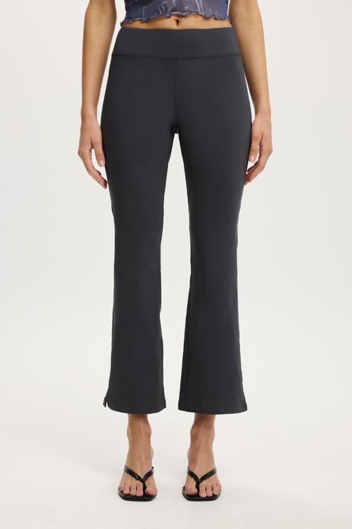 Nico stretch kick flare - charcoal