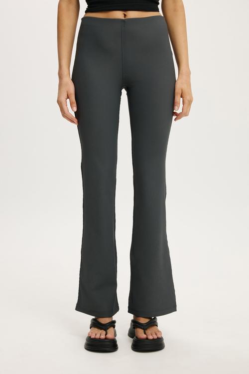 Ines pull on pant - charcoal