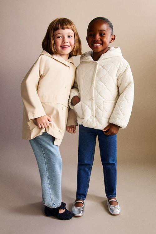 Puffer coat uli - light beige