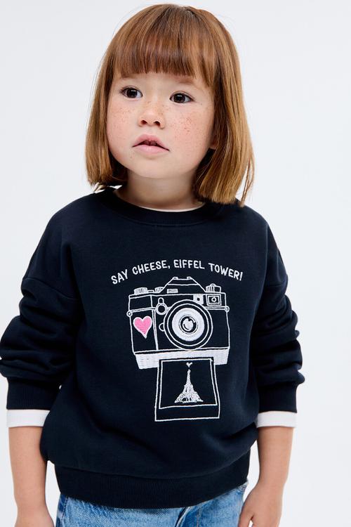 Sweatshirt foto - navy