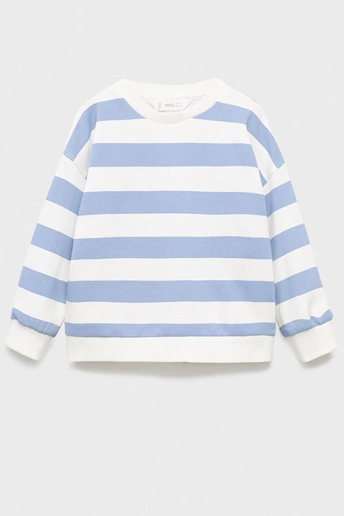 Sweatshirt rayas - medium blue