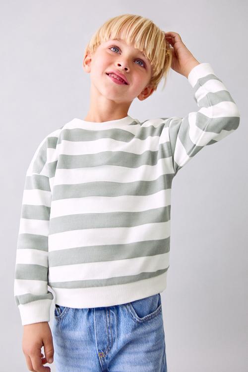 Sweatshirt rayas - grey