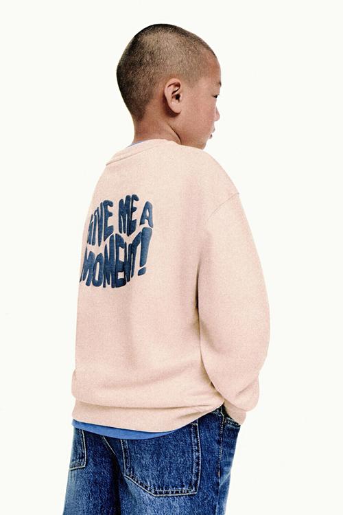 Sweatshirt big - light/pastel brown