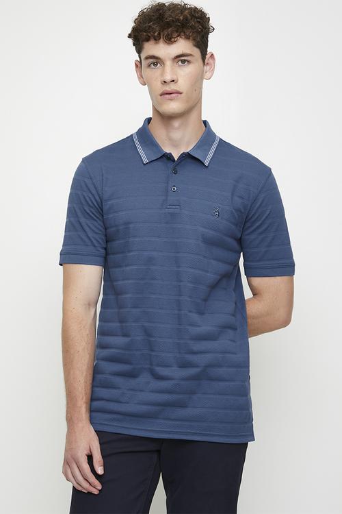 Lester golfer - blue