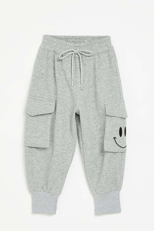 Cuffed joggers - grey
