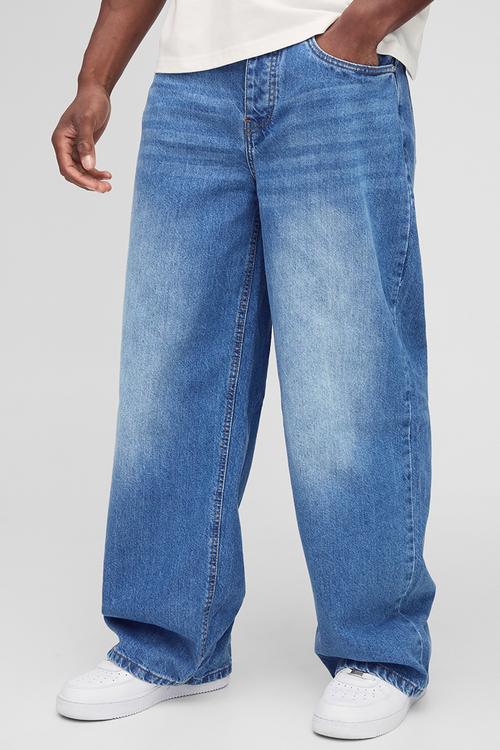 Baggy Rigid Jean in Light Blue - Light Blue