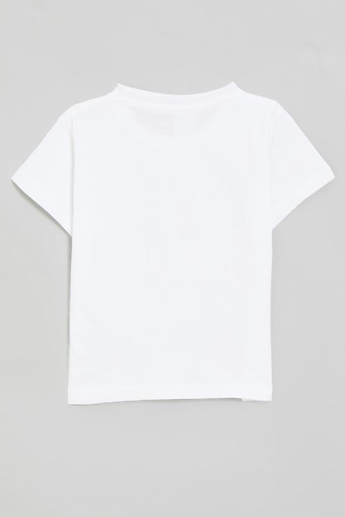 Slogan tee - white/sassy soul