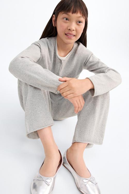 Trousers megan - light pastel grey