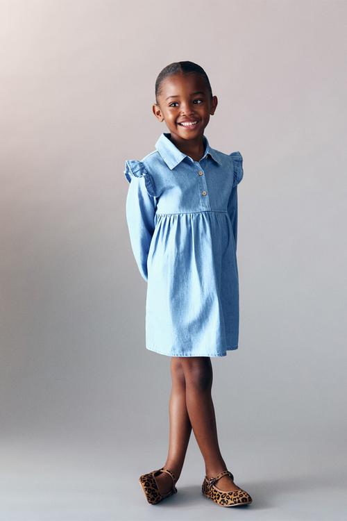 Dress simona - open blue