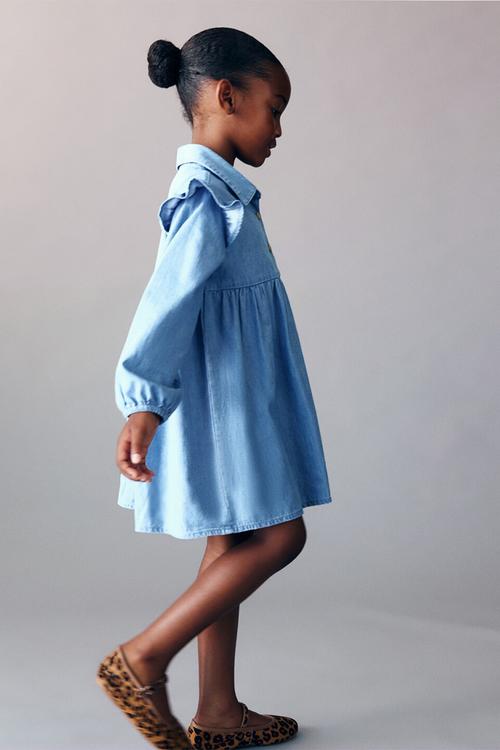 Dress simona - open blue