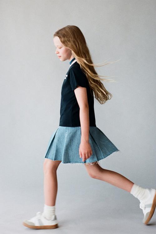 Skirt alexia - open blue