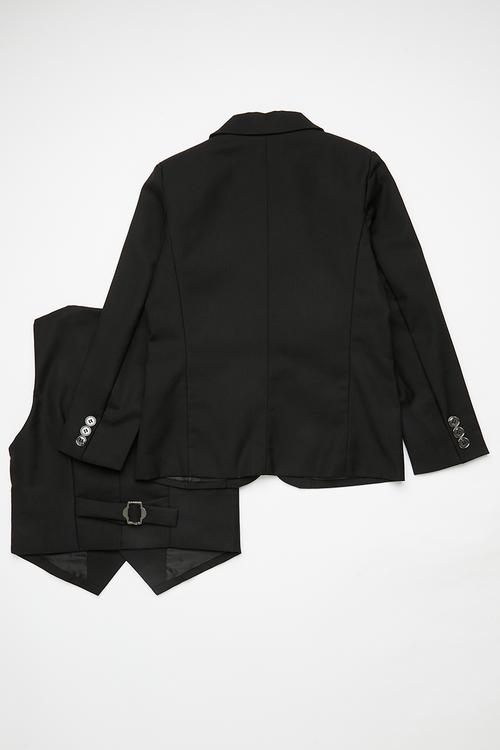 Blazer & waistcoat - black